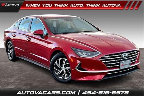 2020 Hyundai SONATA Hybrid Blue