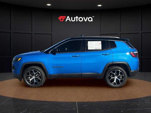 Hydro Blue Pearlcoat 2024 Jeep Compass Limited