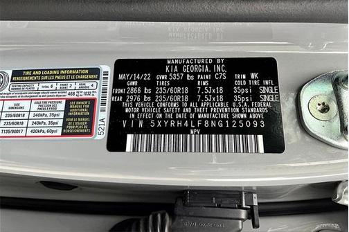 2022 Kia Sorento EX
