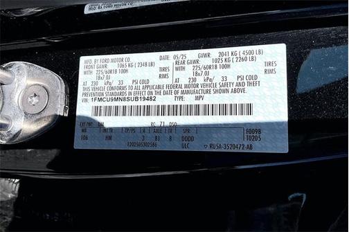 2025 Ford Escape ST-Line