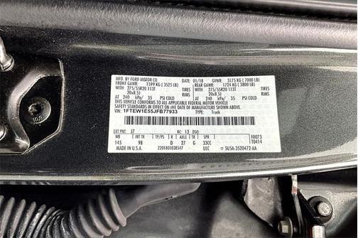 2018 Ford F-150 Platinum