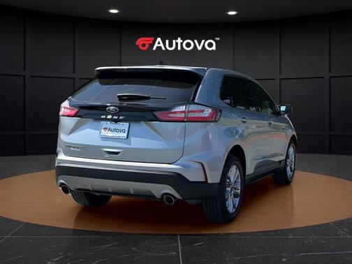 Silver Metallic 2024 Ford Edge Titanium