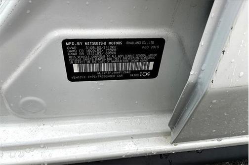 2019 Mitsubishi Mirage G4 ES
