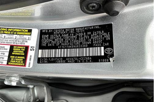 2022 Toyota Camry LE