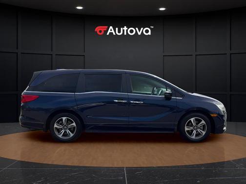 Obsidian Blue Pearl 2019 Honda Odyssey Touring