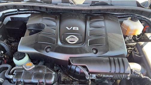 White 2020 Nissan Armada Platinum