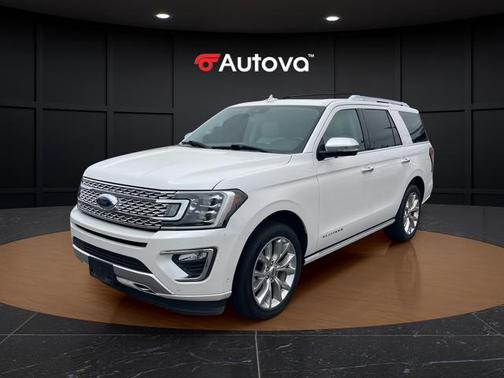 White Platinum Clearcoat Metallic 2019 Ford Expedition Platinum