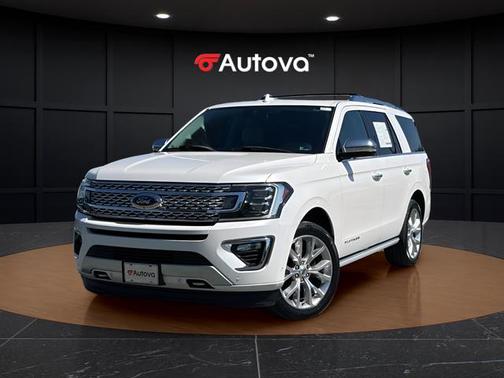 White Platinum Clearcoat Metallic 2019 Ford Expedition Platinum