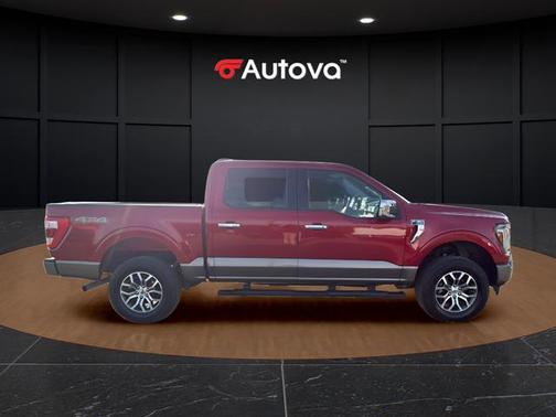 Red 2022 Ford F-150 Lariat