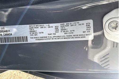 2025 Chrysler Pacifica Select