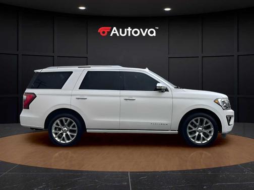 White Platinum Tri-Coat Metallic 2019 Ford Expedition Platinum