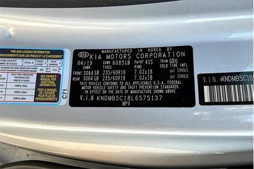 2020 Kia Sedona EX