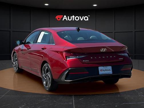 Red 2024 Hyundai ELANTRA Limited