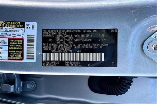 2025 Toyota Grand Highlander XLE