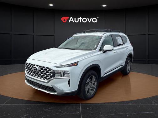 Quartz White 2022 Hyundai SANTA FE SEL