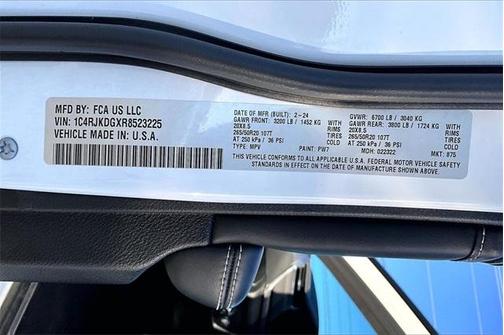 2024 Jeep Grand Cherokee L Overland