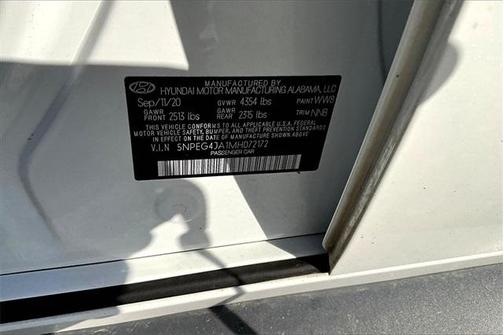 2021 Hyundai SONATA SE