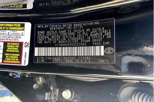 2025 Toyota Camry SE