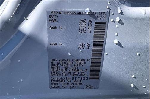 2024 Nissan Altima 2.5 SR