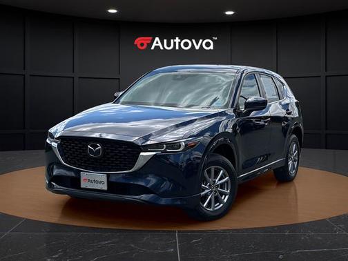 Deep Crystal Blue Mica 2025 Mazda CX-5 2.5 S Preferred Package