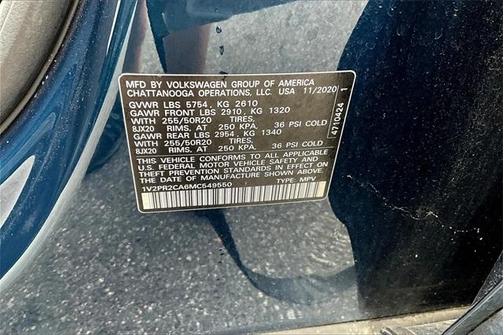 2021 Volkswagen Atlas 3.6 V6 SE w/ Technology R-Line
