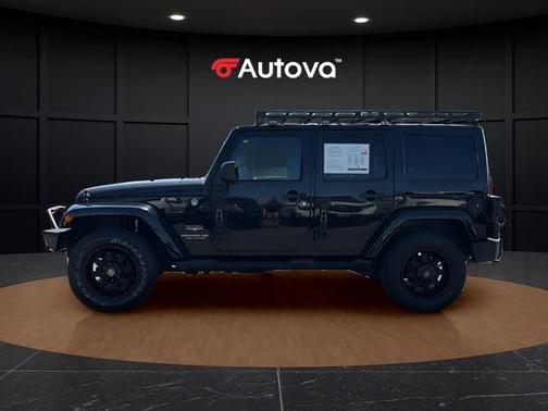 Black Clearcoat 2014 Jeep Wrangler Unlimited Sahara