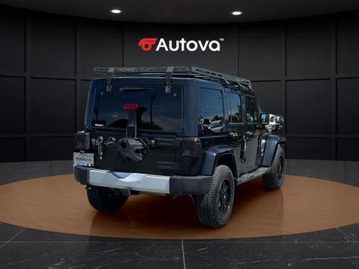 Black Clearcoat 2014 Jeep Wrangler Unlimited Sahara