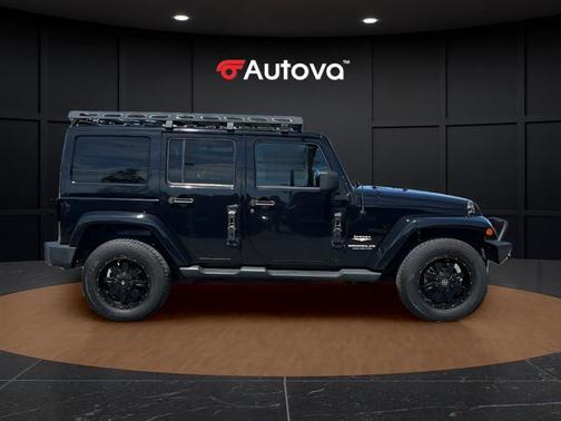 Black Clearcoat 2014 Jeep Wrangler Unlimited Sahara