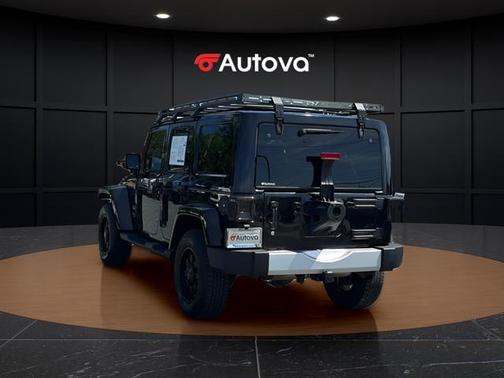 Black Clearcoat 2014 Jeep Wrangler Unlimited Sahara