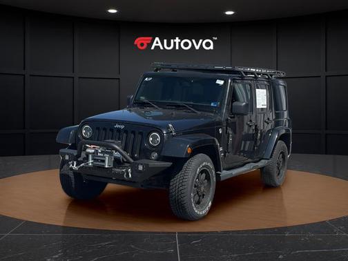 Black Clearcoat 2014 Jeep Wrangler Unlimited Sahara