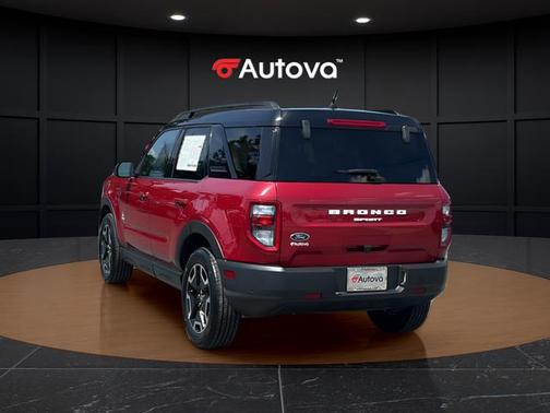 Red Metallic 2021 Ford Bronco Sport Outer Banks