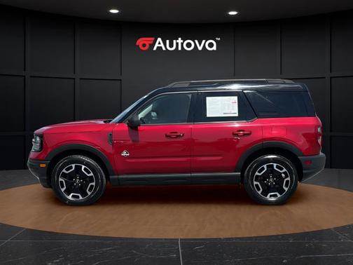 Red Metallic 2021 Ford Bronco Sport Outer Banks