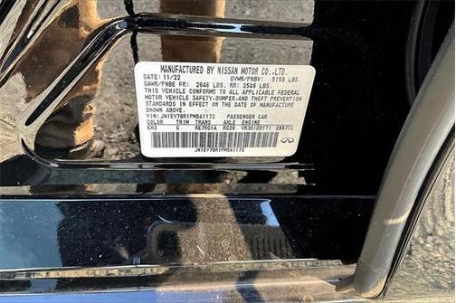 2023 INFINITI Q50 LUXE