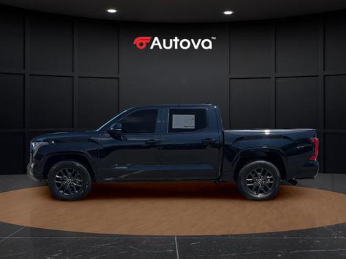 Midnight Black Metallic 2023 Toyota Tundra Hybrid Platinum