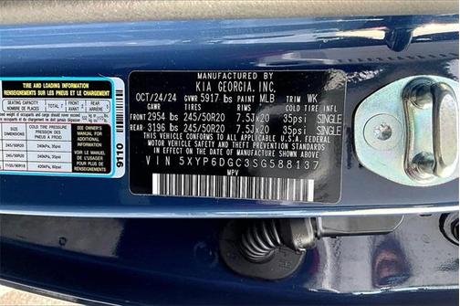 2025 Kia Telluride S