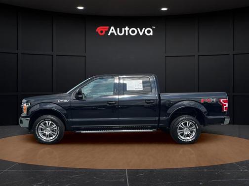 Shadow Black 2018 Ford F-150 Lariat