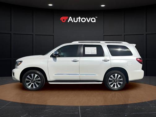 Super White 2021 Toyota Sequoia Limited