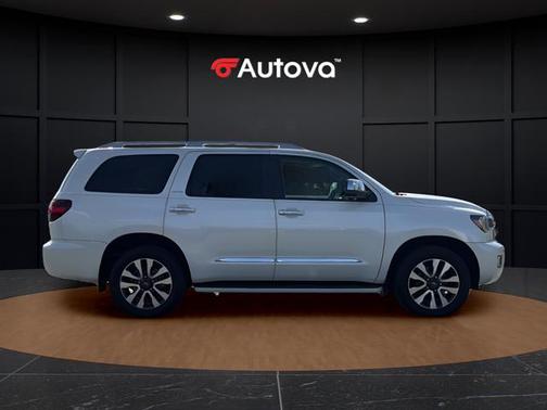 Super White 2021 Toyota Sequoia Limited