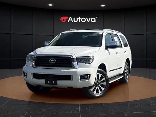 Super White 2021 Toyota Sequoia Limited