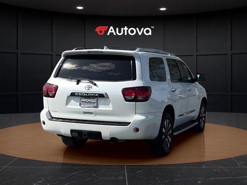 Super White 2021 Toyota Sequoia Limited
