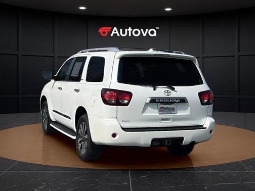 Super White 2021 Toyota Sequoia Limited