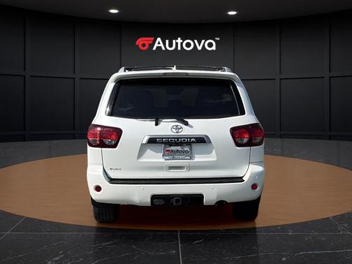 Super White 2021 Toyota Sequoia Limited