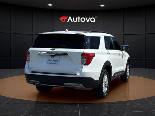 White Metallic 2023 Ford Explorer XLT