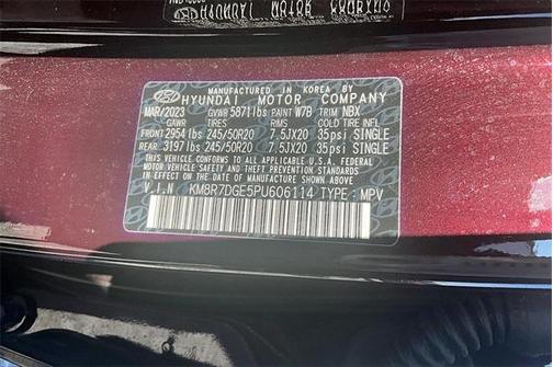 2023 Hyundai PALISADE Calligraphy