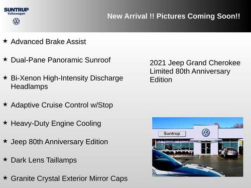 Granite Crystal Metallic Clearcoat 2021 Jeep Grand Cherokee Limited