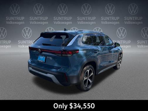 Monterey Blue Pearl 2026 Volkswagen Tiguan 2.0T SE 4MOTION