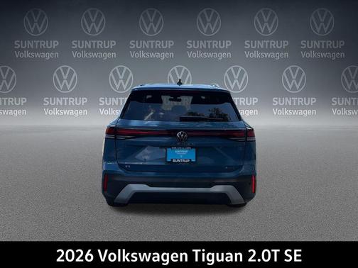 Monterey Blue Pearl 2026 Volkswagen Tiguan 2.0T SE 4MOTION