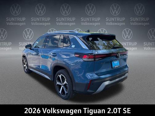 Monterey Blue Pearl 2026 Volkswagen Tiguan 2.0T SE 4MOTION