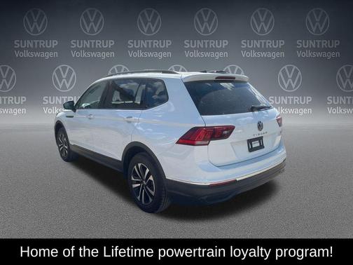 Pure White 2024 Volkswagen Tiguan 2.0T S 4MOTION
