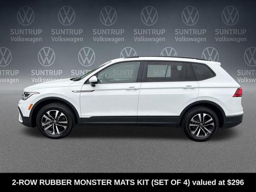 Pure White 2024 Volkswagen Tiguan 2.0T S 4MOTION